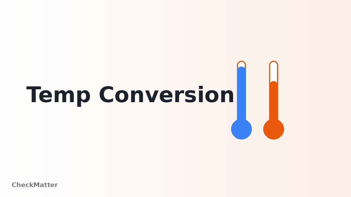 Celsius to Fahrenheit Conversion