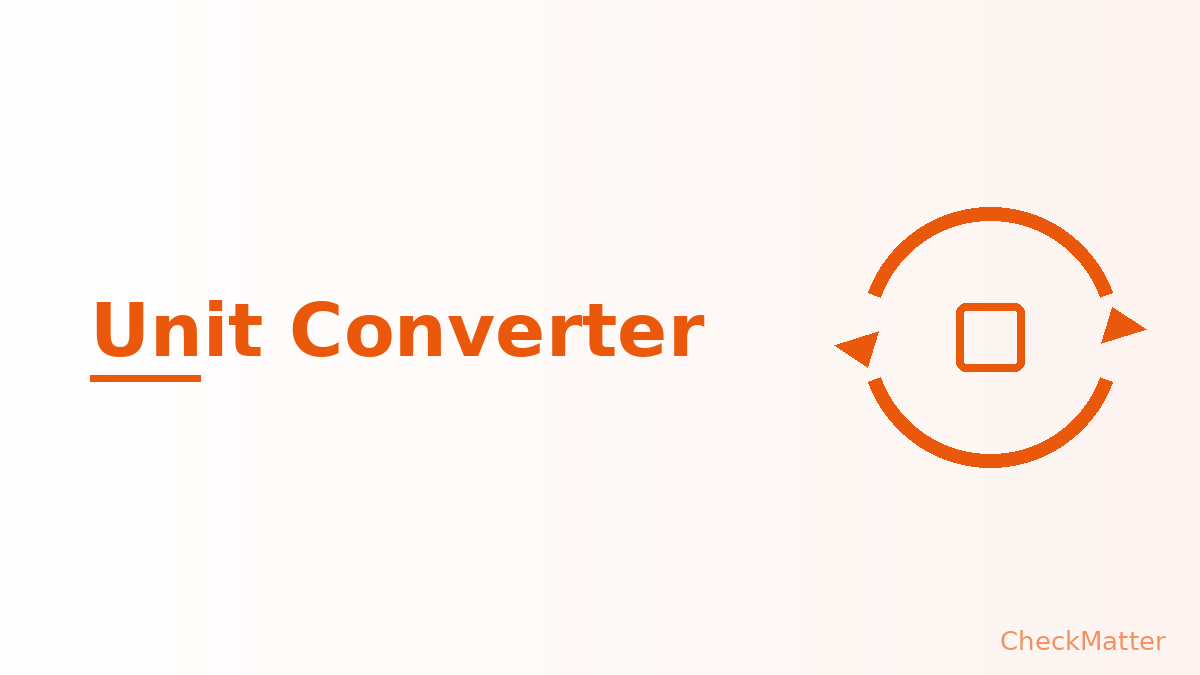 Metric to Imperial Conversion