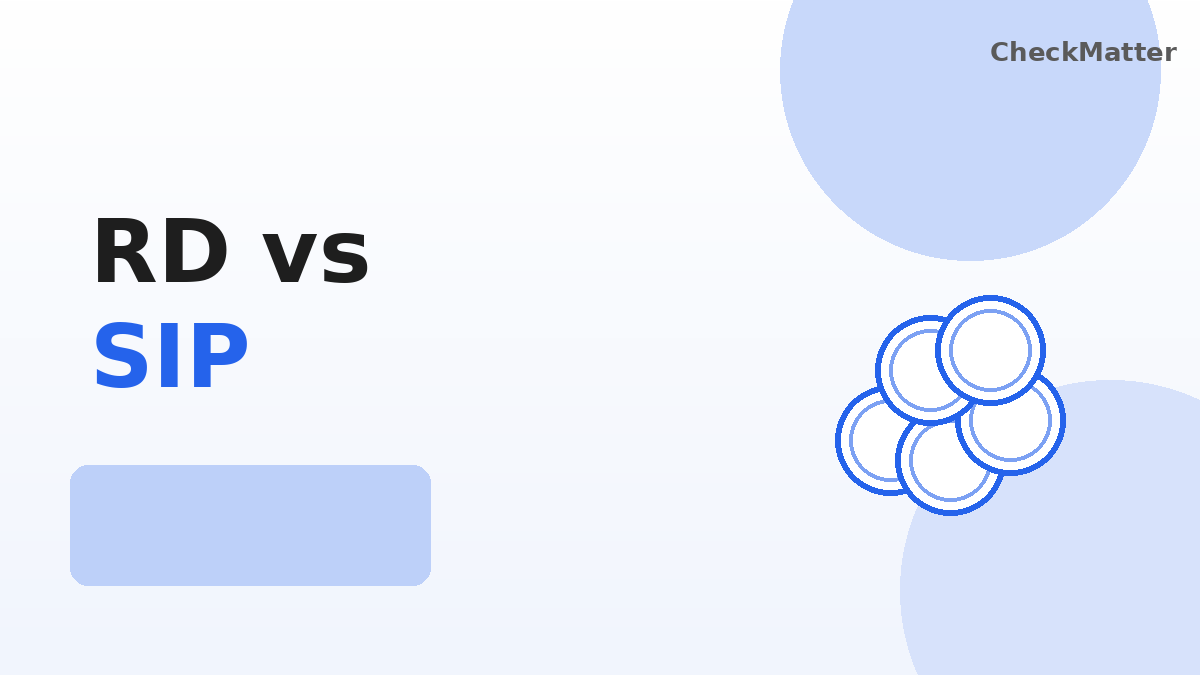 RD vs SIP Comparison
