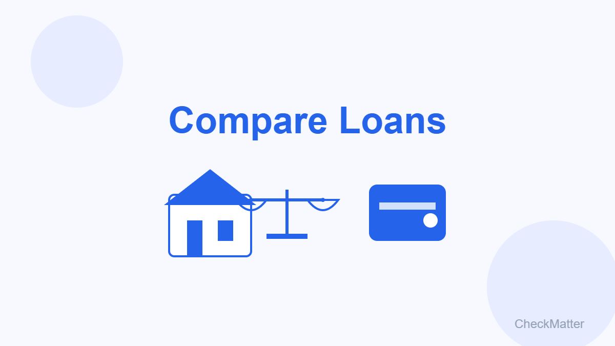 Loan against property vs personal loan comparison illustration
