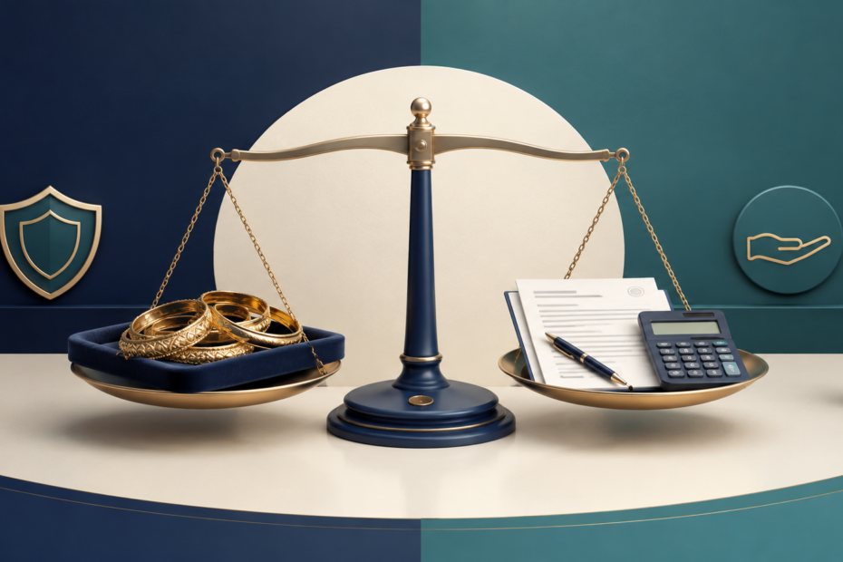 Gold jewellery and an unsecured personal loan comparison
